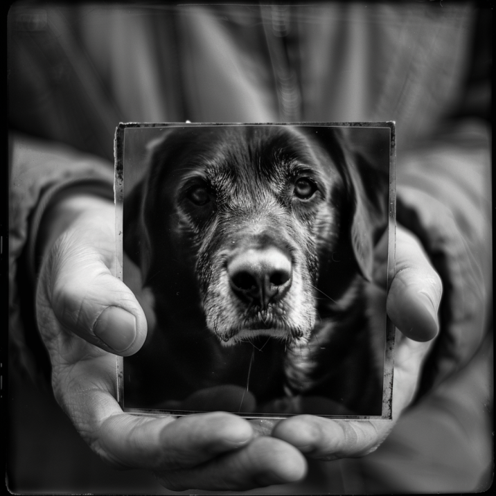 Startseite hund auf foto