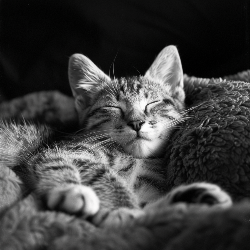 Startseite schlafende katze